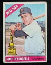 1966 Topps #298 Rico Petrocelli VG See pics