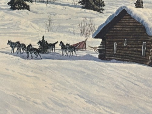 Charles Gause "Coming into Rainy Pass" Signed & Co-Signed /#'d Limited Ed FULL - Picture 6 of 17