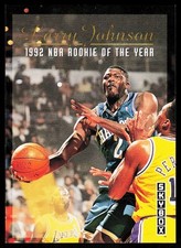 Larry Johnson 1992-93 SkyBox #319 Charlotte Hornets