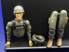 Vintage GI Joe 1983 Short Fuze V1.5 Swivel With Card - Needs Reconnection