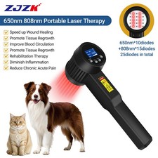 8W Class 4 Laser Therapy for Chronic Pain Tissue Repair 650nm 808nm Red Light