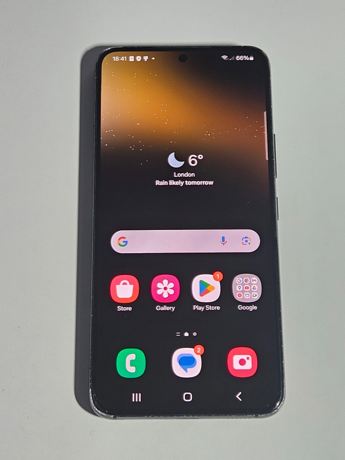 Samsung Galaxy S22 SM-S901B/DS – 128 GB – Smartphone Phantom Black (entsperrt)