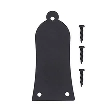Vbest life 3 Ply Metal Guitar Truss Rod Cover Plate Including Screws 3 Black