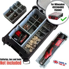 Milwaukee Packout M12 Rotary Tool Insert Tray ( INSERT ONLY ) C12RT-0