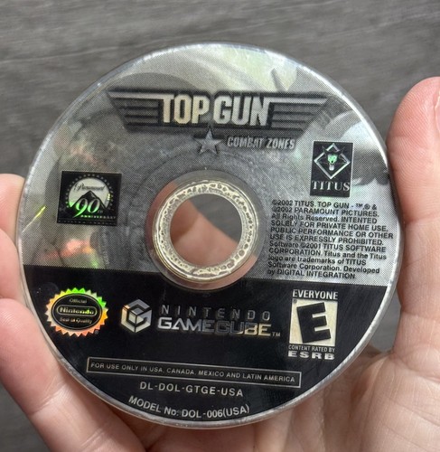 Top Gun: Combat Zones Clean 💿! GOOD + 1yr Warranty Nintendo GameCube - Picture 2 of 3