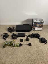 PlayStation 2 PS2 Console Bundle 2 Game Controllers, 13 Games, Etc SEE DETAILS 