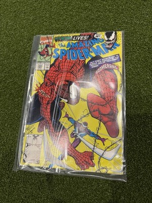 Marvel Spiderman Issue 345 First Full Appearance of Cletus Kasady (Carnage)