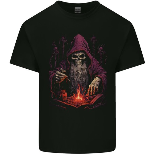 Camiseta De Algodón Ligera Para Hombre Fantasía Mago Hechicero 7 - Imagen 1 de 3