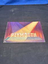 1936 Plymouth De Luxe Models Sedan Coupe Color Sales Brochure Original B2c 1936 Plymouth De Luxe Models Sedan Coupe Color Sales Brochure Original B2c