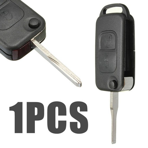 For Mercedes-Benz A C E W168 Key Fob Key Case Shell Replacement Folding 1pcs - Picture 7 of 12
