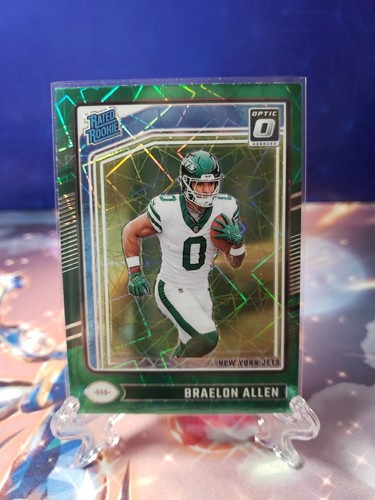 2024 Donruss Optic Rated Rookie Green Velocity Braelon Allen #211