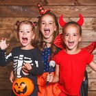  Set of 3 Halloween Party Microphone Prop for Kids Fake Microphones