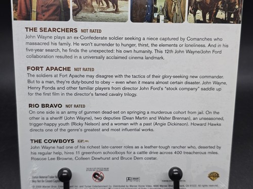 TCM Greatest Classic Films John Wayne Westerns DVD Cowboys Fort Apache Rio Bravo - Bild 3 von 3
