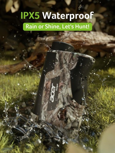 Hunting Range Finder with Slope, 800 Yards Range Finder for Hunting, 6X Magni... - Picture 5 of 6