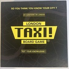 Taxi Board Game Age 8+ 600 Questions Contents Cellophane Sealed Unused