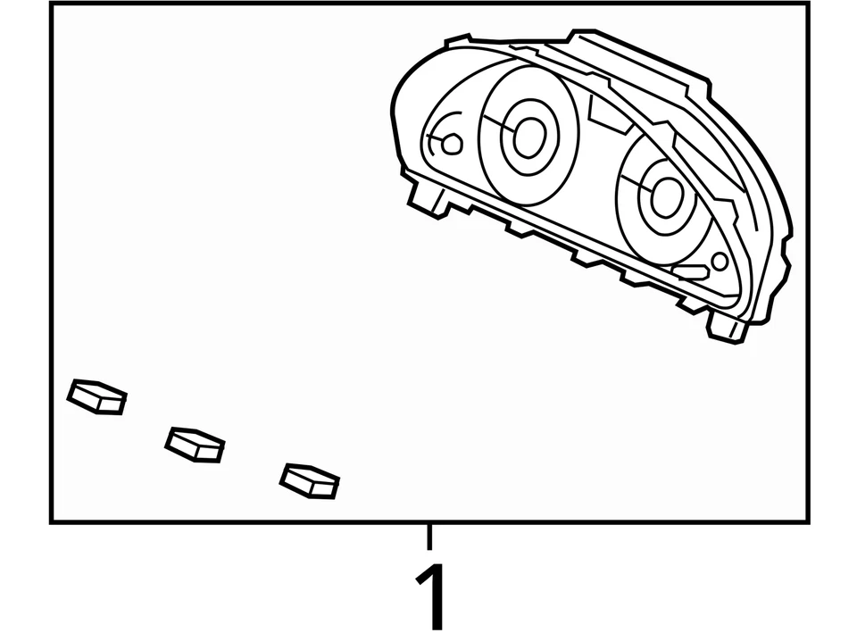 2014-2017年本田奥德赛速度计仪表组仪表ZJHK8 — 第 4/4 张图片