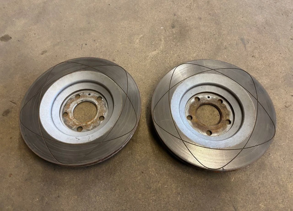 ATE 330er Bremsscheiben Powerdisc hinten AUDI A6 4F 4.2 V8 Scheiben KBA61340 - Bild 4 von 4