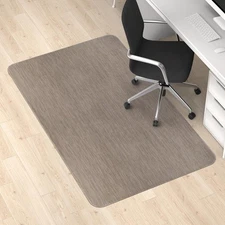 Office Chair Mat for Hardwood Floor and Low Pile Carpet, 45"x 53" Desk Chair ...