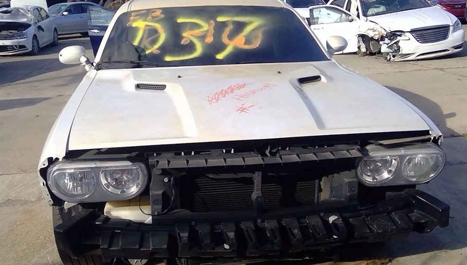 09 10 11 12 13 2014 Dodge Challenger Passenger Right RH Sun Visor in Black Foto 2 de 4