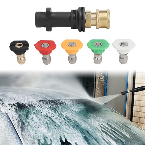 14 Inch Adapter for Karcher Pressure Washers K2 K3 with 5 Spray Tip Attachments - Picture 10 of 12