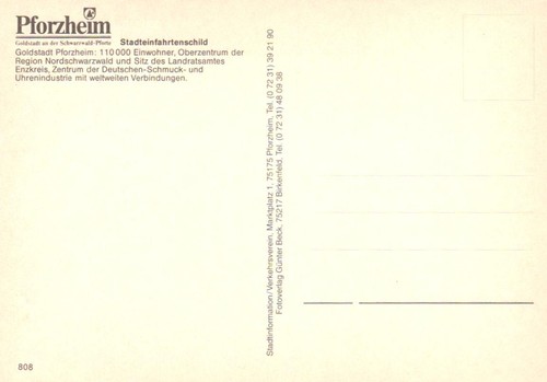 Pforzheim Germany Watchmaker Workshop Museum Interior Chrome Postcard - Picture 2 of 2