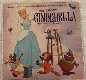 Vintage Disney LP Book Set of 7
