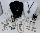 💎 Vintage Signed Costume Jewelry Lot Trifari Weiss Monet Napier Bogoff Lisner