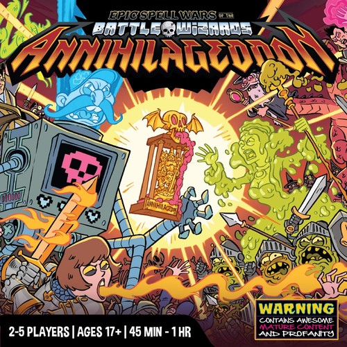 Epic Spell Wars of the Battle Wizards: ANNIHILAGEDDON Deck-Building Game - Picture 3 of 6