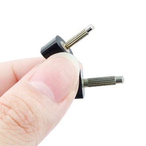 10 Paia Punte TPU Tacco Alto 2.4mm Pin, 7x7mm Tappi Riparazione Scarpe a Forma di U, Beige - Foto 7 di 10