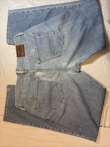 Hollister Men's Classic Straight Ripped Epic Flex Light Blue Jeans Size 33x32 - Picture 3 of 4