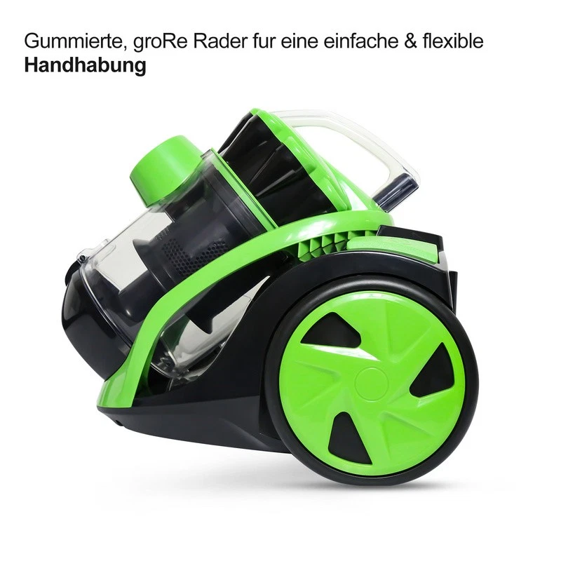 Staubsauger Bodenstaubsauger Beutellos Zyklon HEPA Filter Saugklasse Bodensauger - Bild 3 von 4