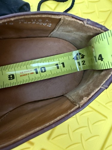 Scarpe uomo Rancourt & Co Blake WingTip colore 8 conchiglie Cordovan 13 EE con polverini - Foto 20 di 24