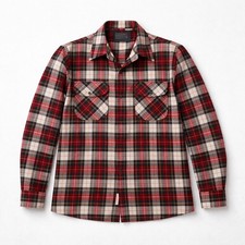 Vintage Pendleton Wool Shirt Mens Medium Red ...