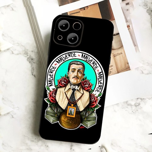 Jesus Malverde Phone Case For IPHONE 15,13,14,12,Mini ,11, Xr, X ,Xs Pro Max 8 - Imagen 50 de 105