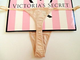 VICTORIA'S SECRET DREAM ANGELS Adjustable Thong Panty VS Marzipan S M L XL Ivory