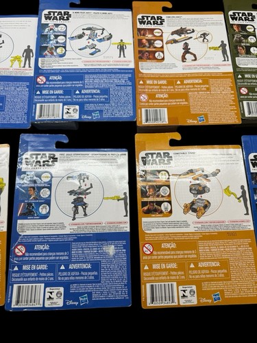 Hasbro Star Wars The Force Awakens 3.75" Figure Lot Of 17 Kylo Han Solo Vader + - Imagen 12 de 15