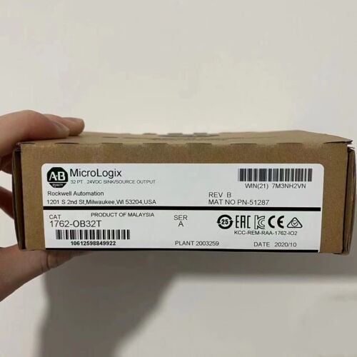 New Sealed 1762-OB32T MicroLogix 32 Point D/O Module 1762OB32T AB US Free Tax - Picture 3 of 5