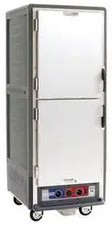 Metro C539-CDS-U-GY 71" Mobile Holding & Proofing Cabinet Fixed Wire Solid Dutch