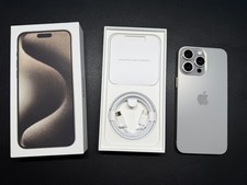 Apple iPhone 15 Pro Max - 256 GB - Natural Titanium (Unlocked)