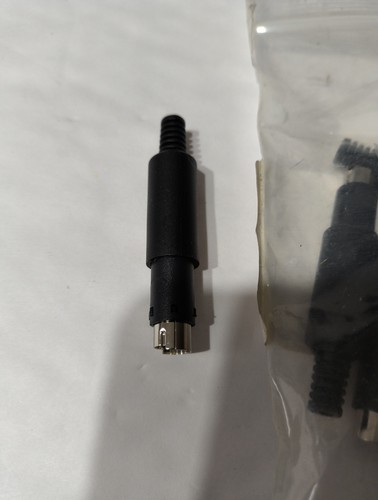PHILMORE EMA3 3 PIN MINI DIN PLUG CONNECTOR Pk/9 New - Zdjęcie 3 z 7