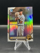 2022 Bowman Draft Chrome Thomas Harrington #BDC-37 1st Refractor PIRATES (RC)