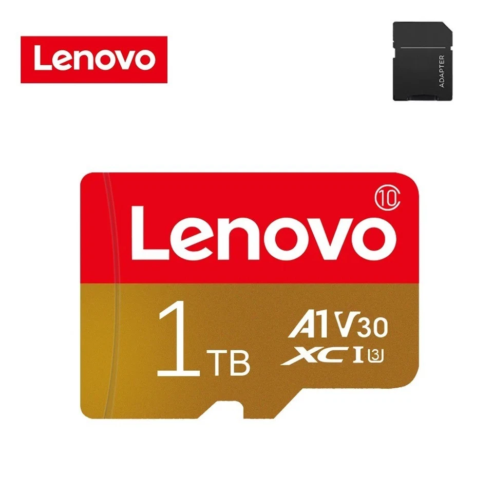 For Lenovo Micro SD TF Card 128GB 256GB 512GB 1TB 2TB Class 10 Memory Card - Image 3 of 4