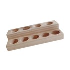 Essential Oil Organizer Wooden 2 Tier Storage Rack for Desktop Display