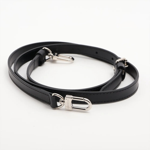 Louis Vuitton Schulterriemen Leder Schwarz