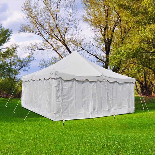 7x20 Solid Sidewall for Canopy Event Tent Waterproof 14 oz Vinyl Panel Open Box - Picture 6 of 9