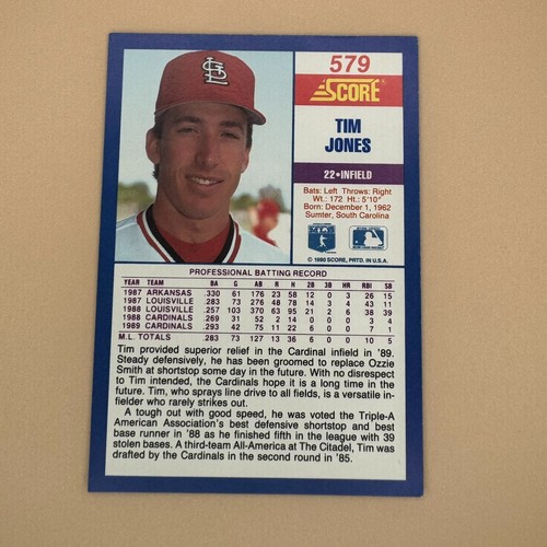 1990 Score Baseball Cards - Choose Your Player! (Singles Listing) - Picture 188 of 188