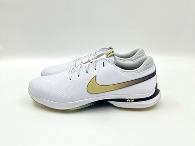 Nike Air Zoom Victory Tour 3 Men s Size 14 Golf Spikes White Gold FQ3273-107