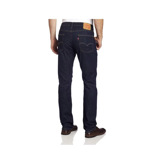 Levi 513 Slim Straight Stretch DARK WASH SIZE 36X34 - Picture 4 of 5