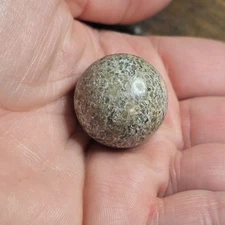 Dinosaur Bone Mini Sphere Dino Fossil Marble Morocco Moroccan Polished