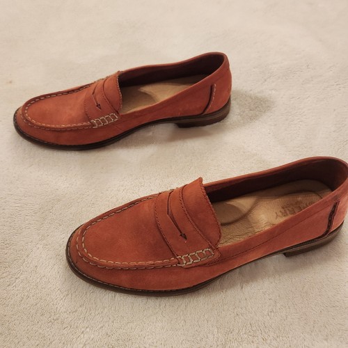 Sperry Top-Sider Damenschuhe 8,5 rosafarben Wildleder Penny-Loafer bequem  - Bild 4 von 6
